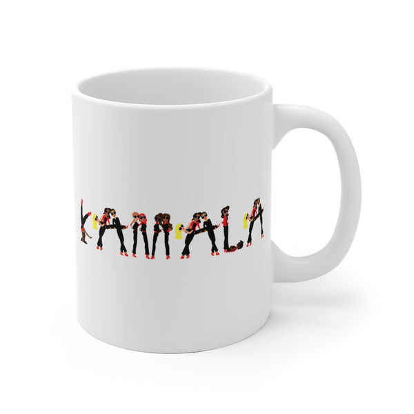 KAMALA - White Ceramic Mug