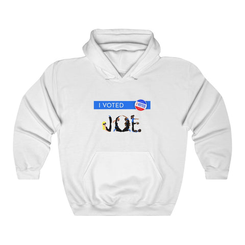 I VOTED JOE -2BL- Unisex Heavy Blend™ Hooded Sweatshirt