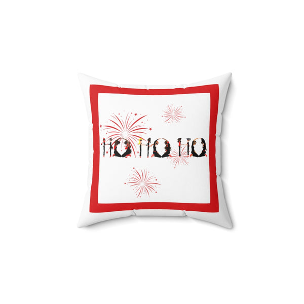 Holiday - Ho Ho Ho - SR - Square Pillow