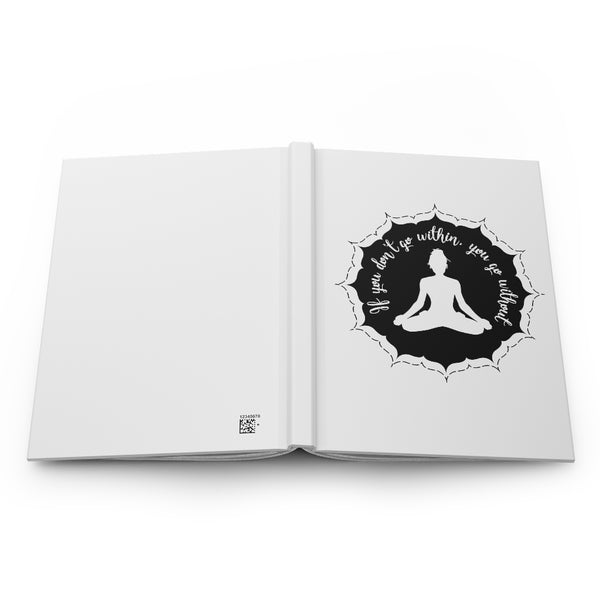 Yoga - Within - BL - Hardcover Journal Matte