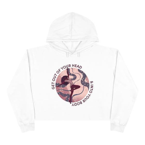 Get Out of Your Head - BL - Crop Hoodie