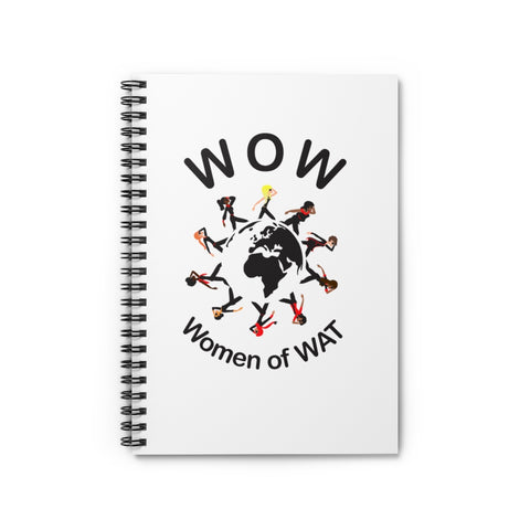 WOW - WOMEN OF WAT -B2- Spiral Notebook - Ruled Line
