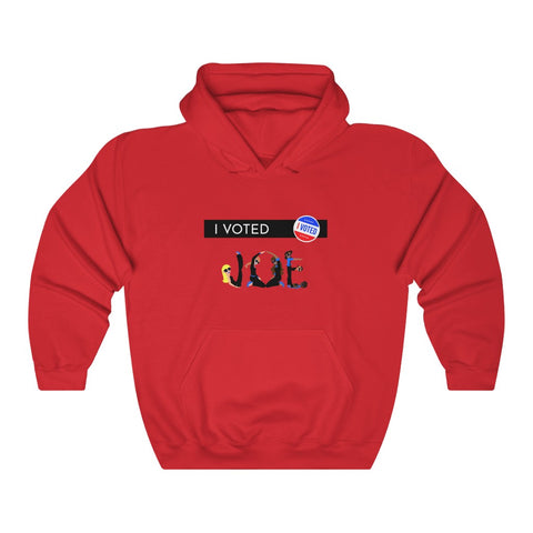 I VOTED JOE -2BK - Unisex Heavy Blend™ Hooded Sweatshirt