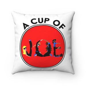 CUP OF JOE - Spun Polyester Square Pillow