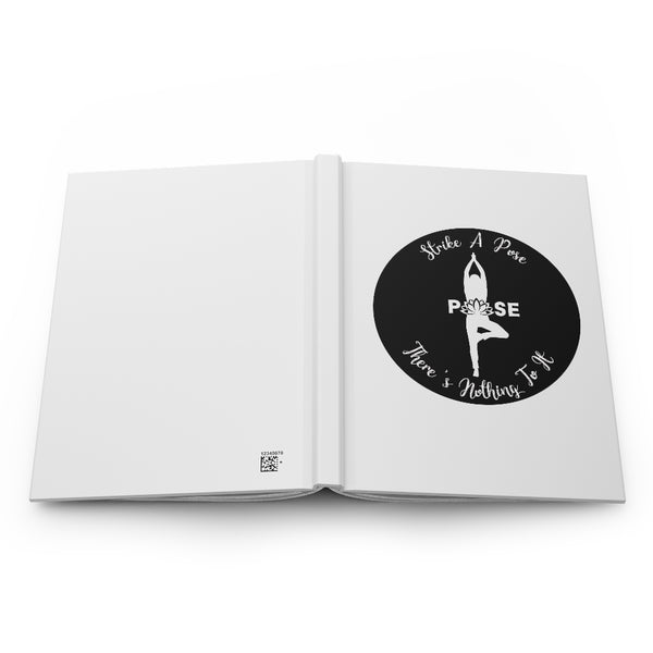 Yoga - Pose - BL - Hardcover Journal Matte
