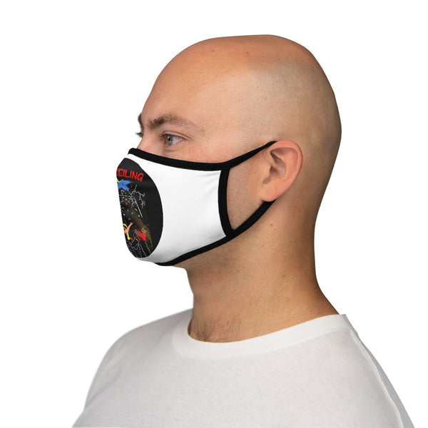 GLASS CEILING - Fitted Polyester Face Mask