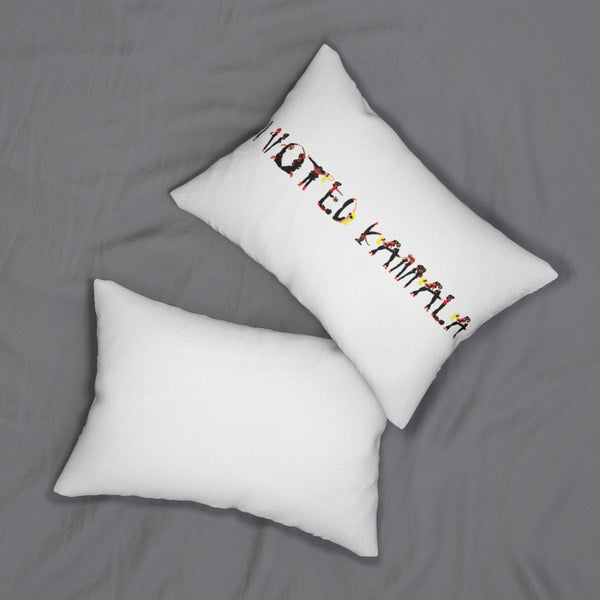 I VOTED KAMALA - Spun Polyester Lumbar Pillow
