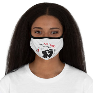 SAY WAT SHOP - Fitted Polyester Face Mask