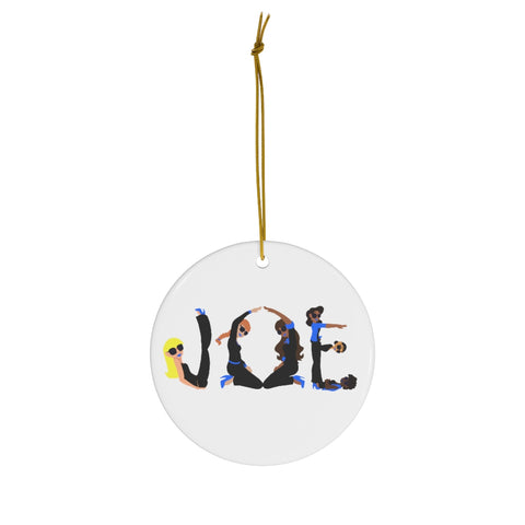 JOE - Round Ceramic Ornaments