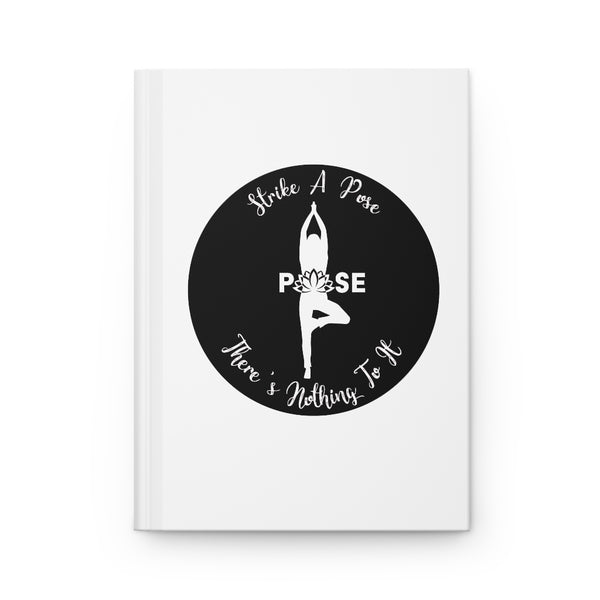 Yoga - Pose - BL - Hardcover Journal Matte