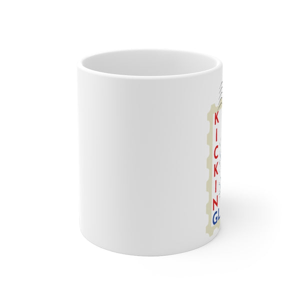 KICKING GLASS - 2020 -S- White Ceramic Mug