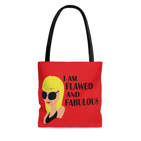 I'm Flawed & Fabulous - BL-R- AOP Tote Bag