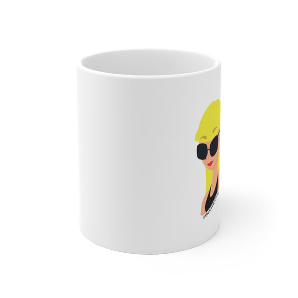 Flawed & Fabulous - BL - White Ceramic Mug