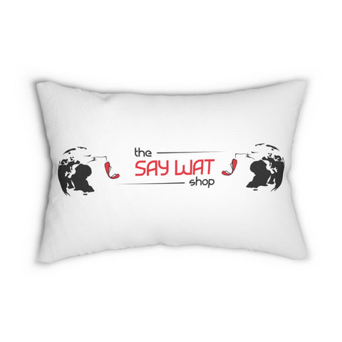THE SAY WAT SHOP - Spun Polyester Lumbar Pillow