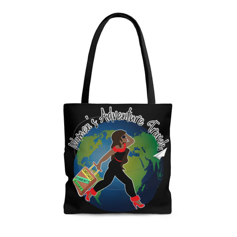 Women's Adventure Travel - Body Positive - B - Tote Bag