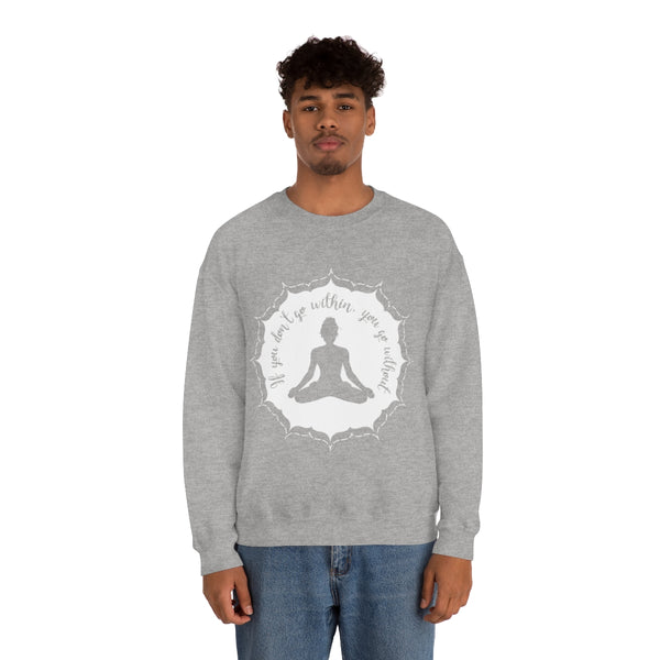 Yoga - Within Without - WLY - Unisex Heavy Blend™ Crewneck Sweatshirt
