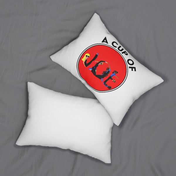 CUP OF JOE -C-R- Spun Polyester Lumbar Pillow