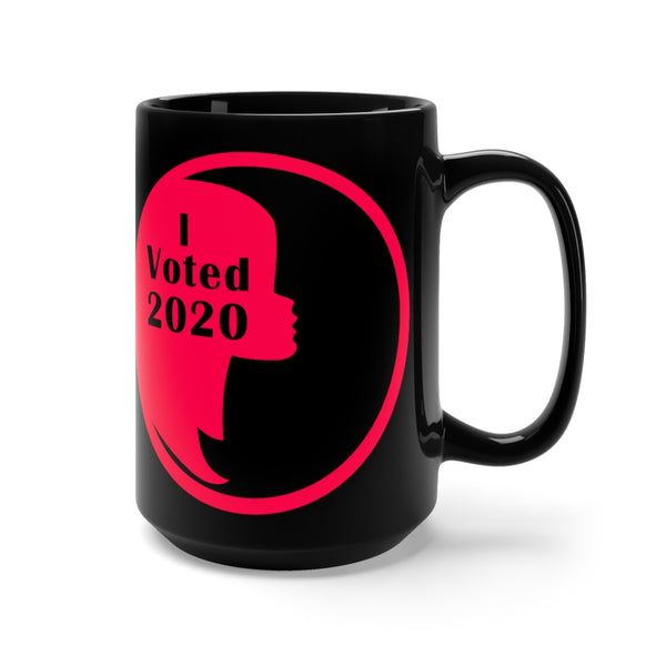 I VOTED 2020 - SL-RB Black Mug 15oz