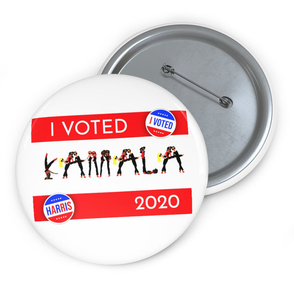 I VOTED KAMALA - 2-R - Custom Pin Buttons
