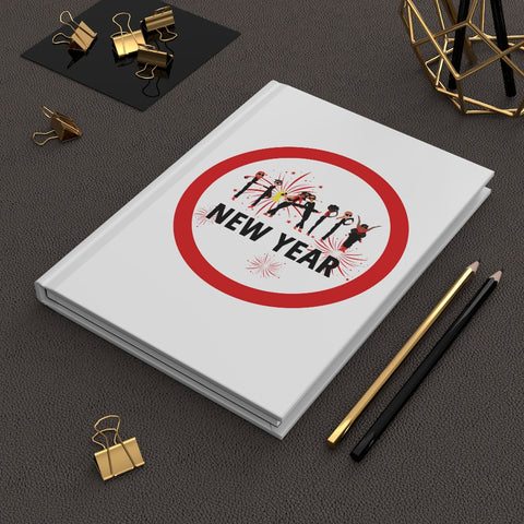Holiday - Happy New Year - CR - Hardcover Journal