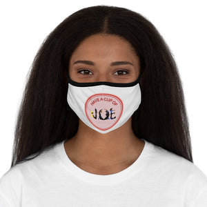 CUP OF JOE -CR- Fitted Polyester Face Mask