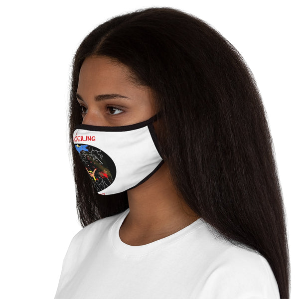 GLASS CEILING - CBO-B - Fitted Polyester Face Mask