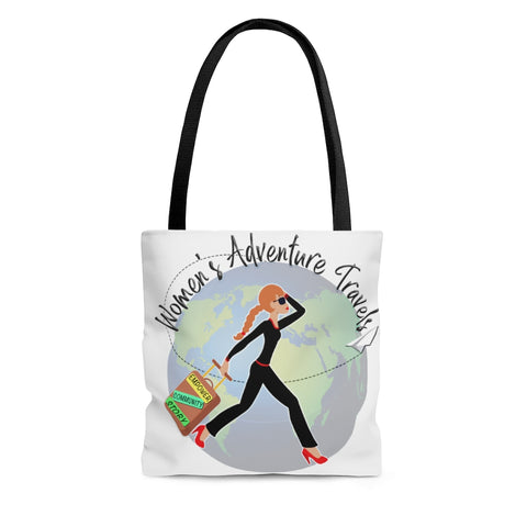 Women's Adventure Travel Bags - Redhead - Tote Bag