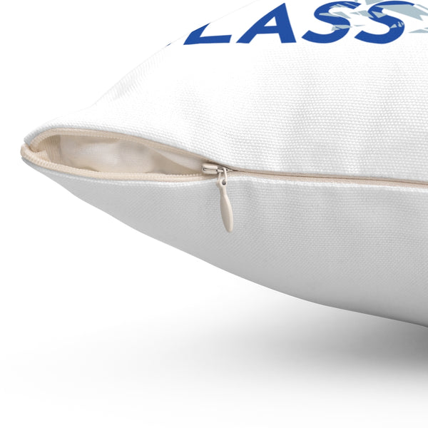 KICKING GLASS 2020 -O- Spun Polyester Square Pillow