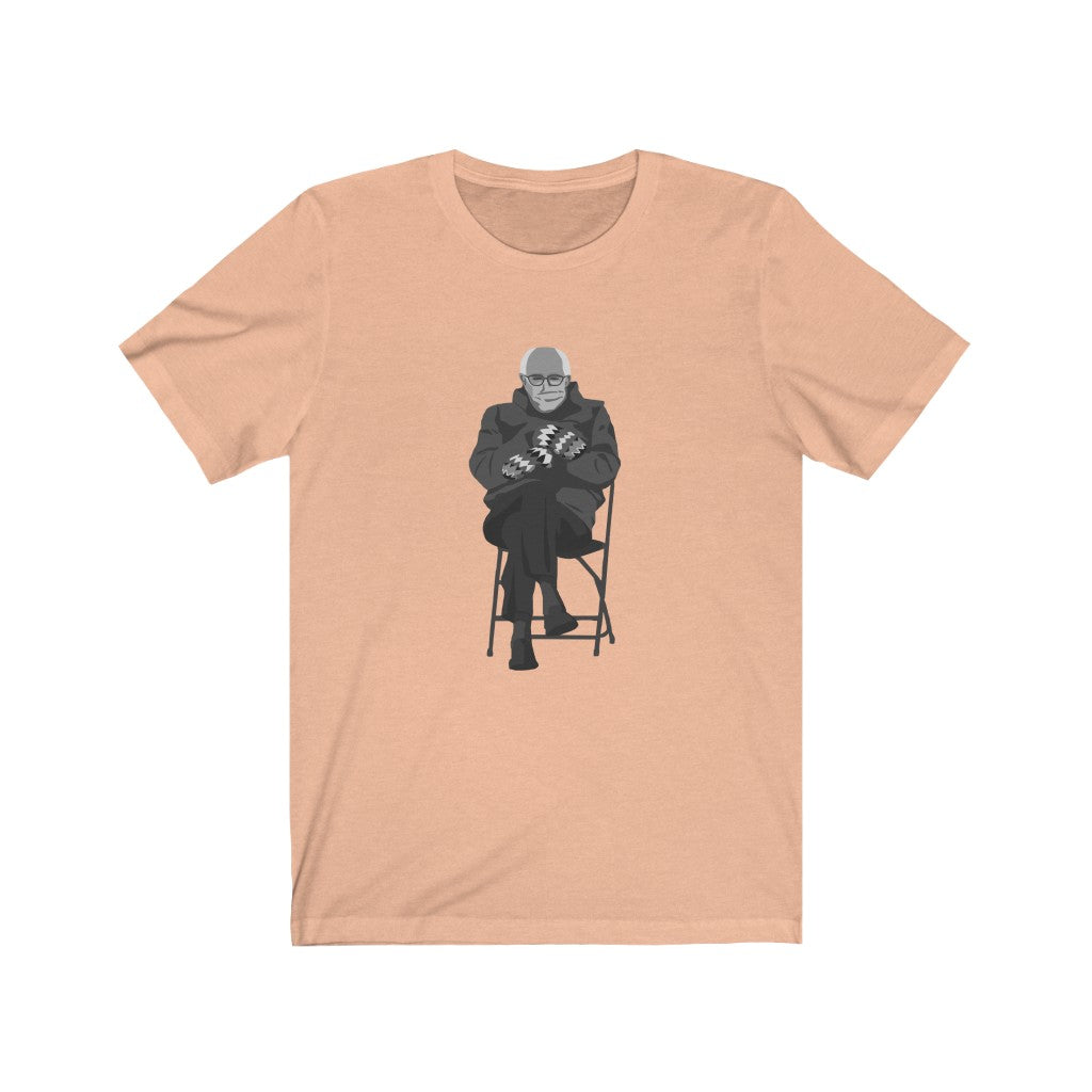 Bernie Sanders - Mittens Meme -CH- Unisex Jersey Short Sleeve Tee