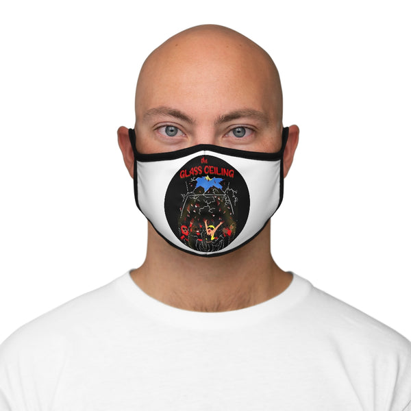 GLASS CEILING - CBI - Fitted Polyester Face Mask
