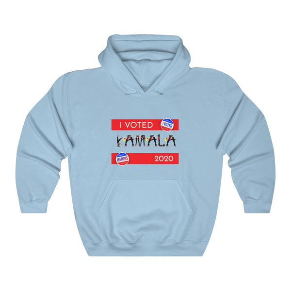 I VOTED KAMALA -2R- Unisex Heavy Blend™ Hooded Sweatshirt