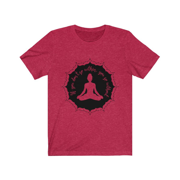 Yoga - Within Without - BL - Short Sleeve Tee