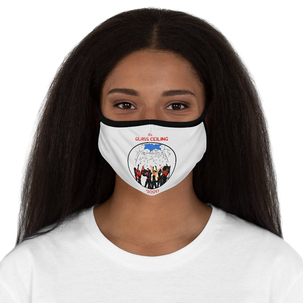 GLASS CEILING - CWO - Fitted Polyester Face Mask
