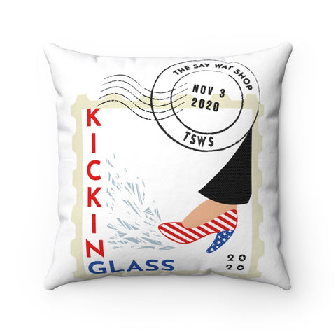 GLASS CEILING - S - Spun Polyester Square Pillow