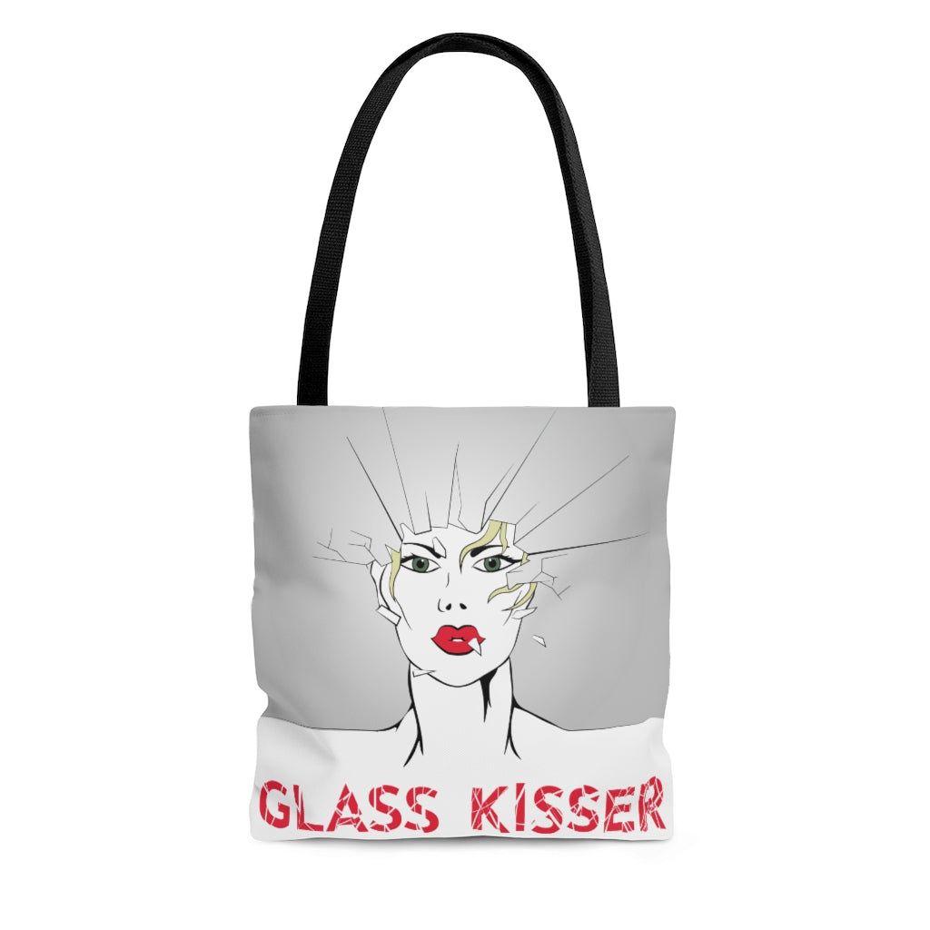 GLASS KISSER - G-R- AOP Tote Bag