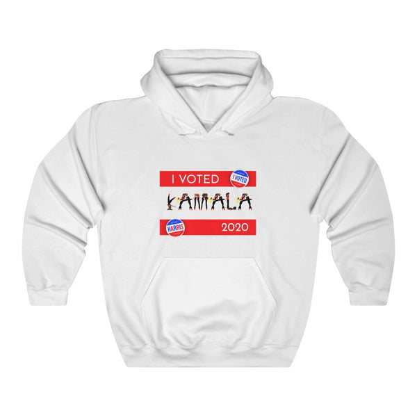 I VOTED KAMALA -2R- Unisex Heavy Blend™ Hooded Sweatshirt