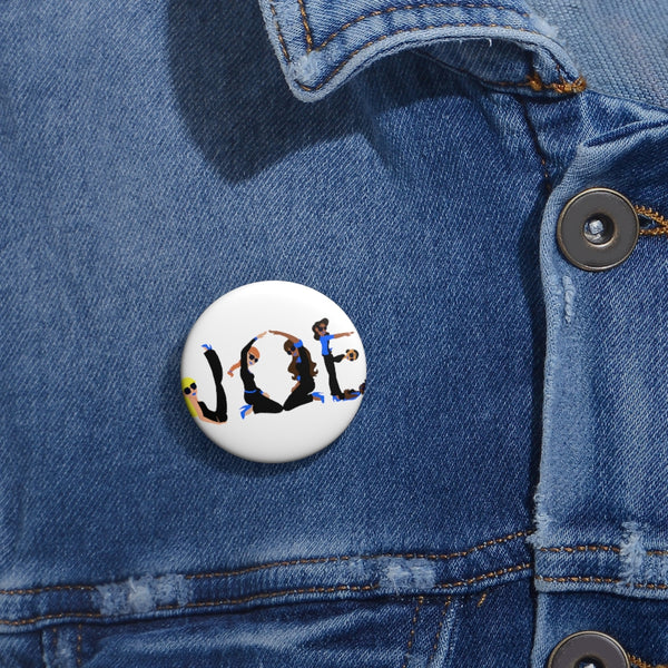 JOE -Blue- Custom Pin Buttons