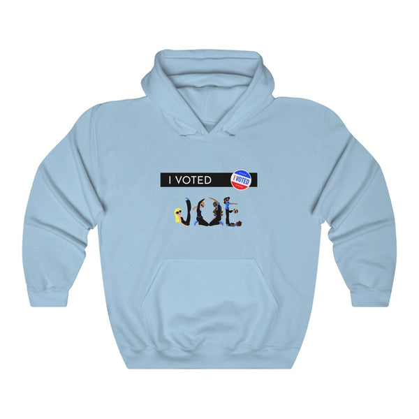I VOTED JOE -2BK - Unisex Heavy Blend™ Hooded Sweatshirt