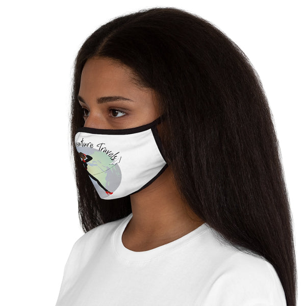 WOMEN OF WAT - Black - Fitted Polyester Face Mask