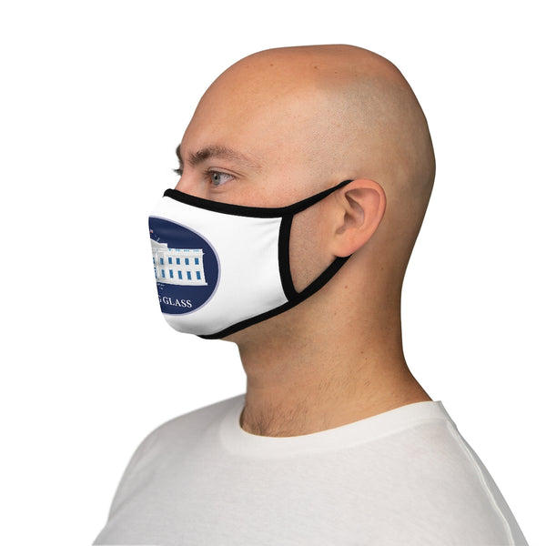 KICKING GLASS -CB- Fitted Polyester - Unisex - Face Mask