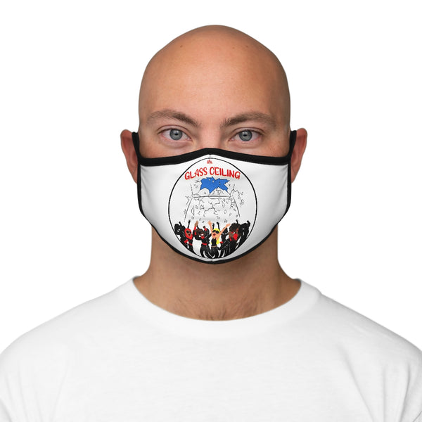 GLASS CEILING - CWI- Fitted Polyester Face Mask